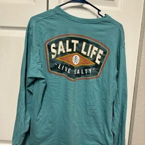 Salt Life Aqua Long Sleeve Shirt